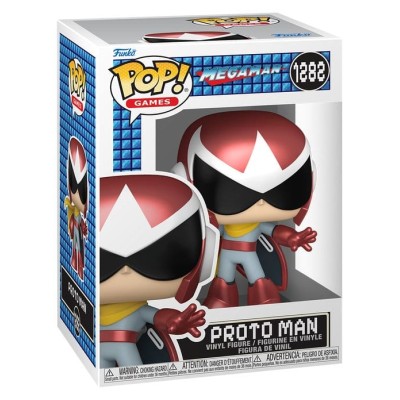 MEGA MAN - Proto Man Funko POP! Games Vinyl Figure 1282