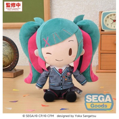HATSUNE MIKU - Hatsune Miku Colorful Stage! fuwa petit M -School SEKAI Sega Plush Figure