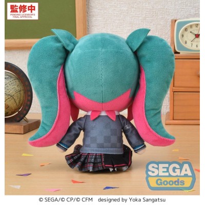 HATSUNE MIKU - Hatsune Miku Colorful Stage! fuwa petit M -School SEKAI Sega Plush Figure