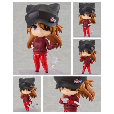 REBUILD OF EVANGELION - Asuka Shikinami Langley Jersey Ver. Nendoroid Action Figure 10 cm