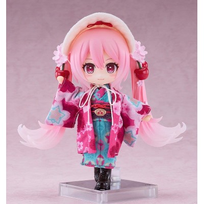 CHARACTER VOCAL SERIES 01 - Sakura Miku Hirohako 2025 Ver. (Hakodate) Nendoroid Doll 10 cm