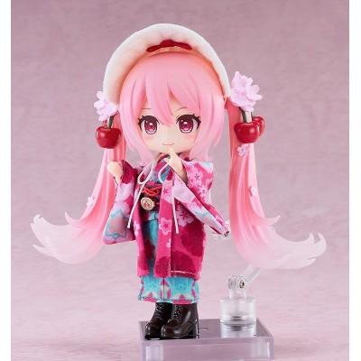 CHARACTER VOCAL SERIES 01 - Sakura Miku Hirohako 2025 Ver. (Hakodate) Nendoroid Doll 10 cm