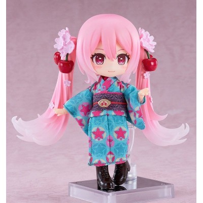 CHARACTER VOCAL SERIES 01 - Sakura Miku Hirohako 2025 Ver. (Hakodate) Nendoroid Doll 10 cm