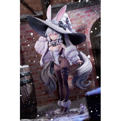 ORIGINAL CHARACTER - Moon Witch Police Marshmallow illustration by SAVI 1/6 Hobby Sakura PVC Figure 34 cm