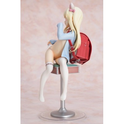HATSUKOI RIBBON - Yuu White cat Ver. 1/6 Orchid Seed PVC Figure 25 cm