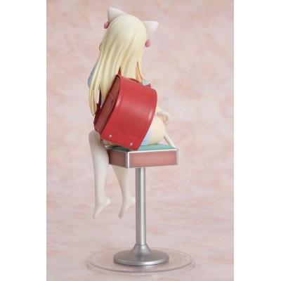 HATSUKOI RIBBON - Yuu White cat Ver. 1/6 Orchid Seed PVC Figure 25 cm