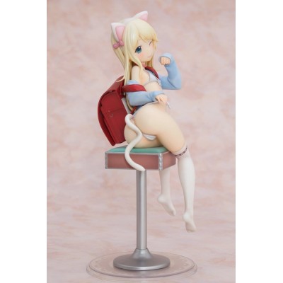 HATSUKOI RIBBON - Yuu White cat Ver. 1/6 Orchid Seed PVC Figure 25 cm
