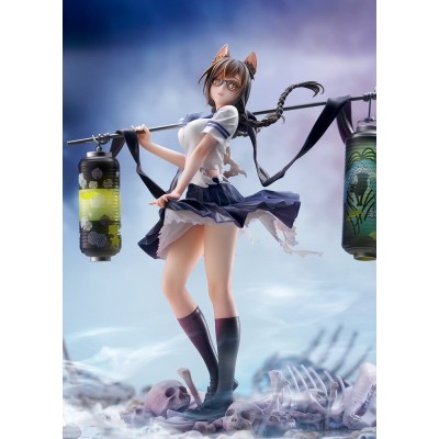 COMICS BAKEMONOGATARI - Tsubasa Hanekawa 1/7 QuesQ PVC Figure 26 cm