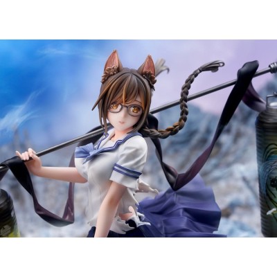 COMICS BAKEMONOGATARI - Tsubasa Hanekawa 1/7 QuesQ PVC Figure 26 cm