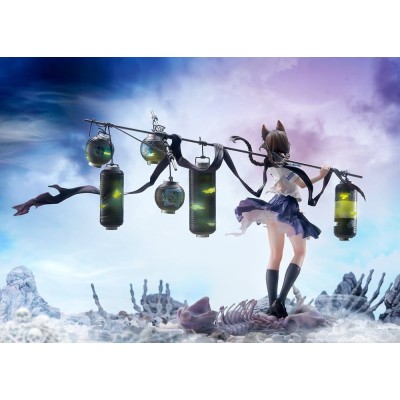 COMICS BAKEMONOGATARI - Tsubasa Hanekawa 1/7 QuesQ PVC Figure 26 cm