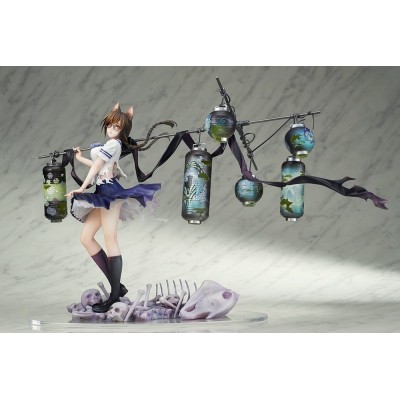 COMICS BAKEMONOGATARI - Tsubasa Hanekawa 1/7 QuesQ PVC Figure 26 cm