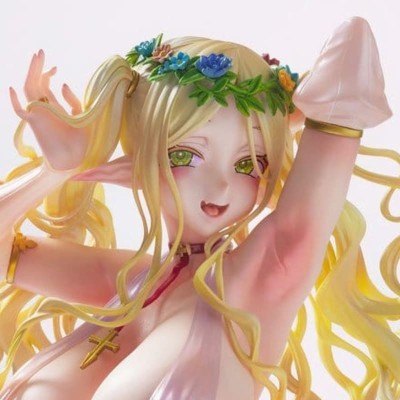 ORIGINAL CHARACTER Elf Village Series - 4th Villager Priscilla Bathing Suit Ver. 1/6 Vertex PVC Figure 25 cm