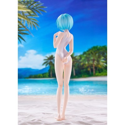 REBUILD OF EVANGELION - Rei Ayanami (One-Piece Style) Pop Up Parade Beach Queens L Size PVC Figure 22 cm