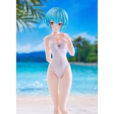 REBUILD OF EVANGELION - Rei Ayanami (One-Piece Style) Pop Up Parade Beach Queens L Size PVC Figure 22 cm