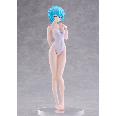 REBUILD OF EVANGELION - Rei Ayanami (One-Piece Style) Pop Up Parade Beach Queens L Size PVC Figure 22 cm