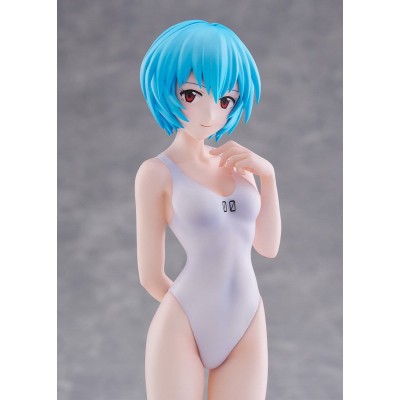 REBUILD OF EVANGELION - Rei Ayanami (One-Piece Style) Pop Up Parade Beach Queens L Size PVC Figure 22 cm