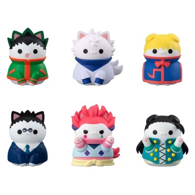 HUNTER X HUNTER - Mega Cat Project Mini Figures Nyanter x Nyanter Hunter x Cat - 1 Single  Blind Box 3 cm