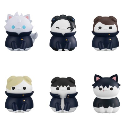 JUJUTSU KAISEN - Mega Cat Project Jujutsu Cats Hidden Inventory/Premature Death Ver. Mini Figures - 1 Single  Blind Box 3 cm