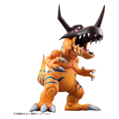 DIGIMON ADVENTURE - Greymon & Taichi Yagami G.E.M. Series Megahouse PVC Figure (Repeat) 25 cm