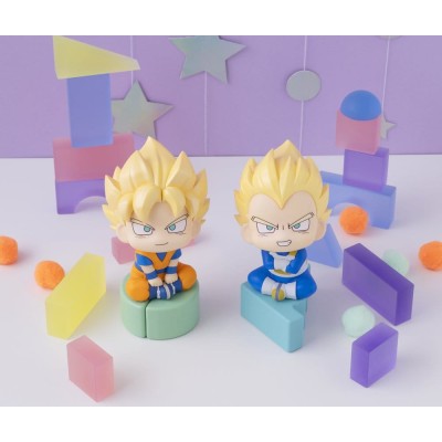 DRAGON BALL DAIMA - Super Saiyan Son Goku & Super Saiyan Vegeta (mini) 2-Pack  (with gift) Look Up Megahouse PVC Figure 11 cm