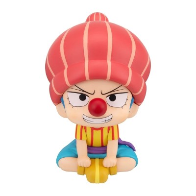 ONE PIECE - Buggy Childhood Ver. Look Up Megahouse PVC Figure 11 cm