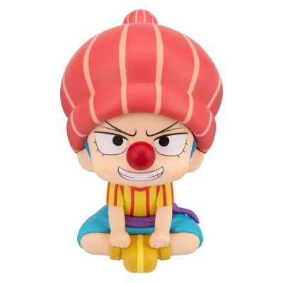 ONE PIECE - Buggy Childhood Ver. Look Up Megahouse PVC Figure 11 cm
