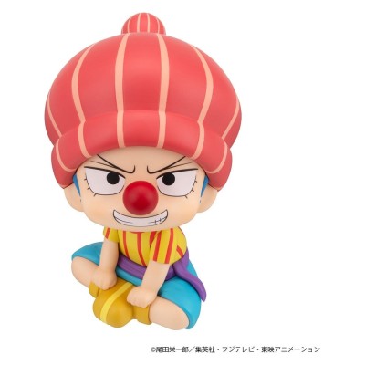 ONE PIECE - Buggy Childhood Ver. Look Up Megahouse PVC Figure 11 cm