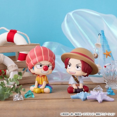ONE PIECE - Shanks & Buggy Childhood Ver. 2-Pack (with gift) Look Up Megahouse PVC Figure 11 cm