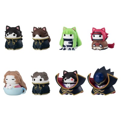 CODE GEASS - Lelouch of the Rebellion Mega Cat Project Mini Figures Code Genyass - 1 Single Blind Box 3 cm 