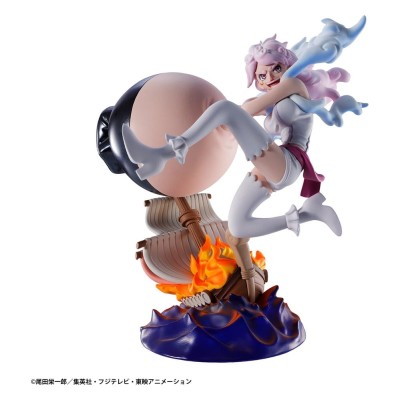 ONE PIECE - Petitrama series LOGBOX RE BIRTH Ver. Egghead 02 - Pack 4 Mini Figures 8 cm