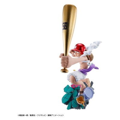 ONE PIECE - Petitrama series LOGBOX RE BIRTH Ver. Egghead 02 - Pack 4 Mini Figures 8 cm