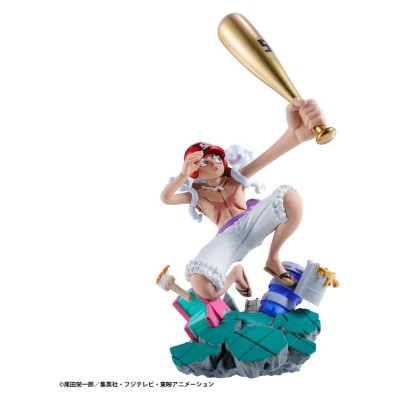 ONE PIECE - Petitrama series LOGBOX RE BIRTH Ver. Egghead 02 - Pack 4 Mini Figures 8 cm