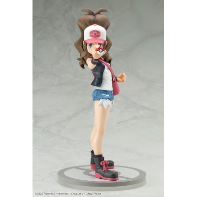 POKÉMON - Hilda with Tepig Artfx J 1/8 Kotobukiya PVC Figure 21 cm