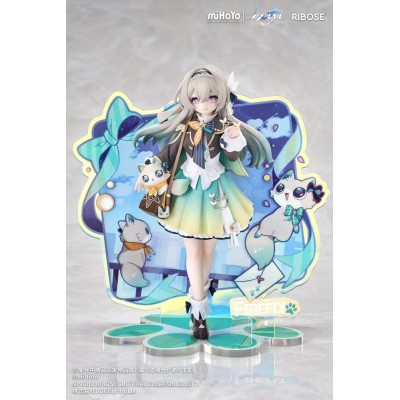HONKAI: STAR RAIL - Rise Up+ Chibi Cat Series Mini Figure Firefly Ver. 18 cm