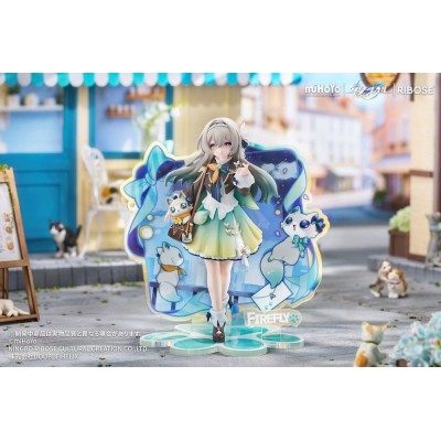 HONKAI: STAR RAIL - Rise Up+ Chibi Cat Series Mini Figure Firefly Ver. 18 cm