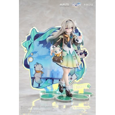 HONKAI: STAR RAIL - Rise Up+ Chibi Cat Series Mini Figure Firefly Ver. 18 cm