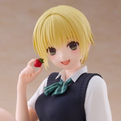STRAWBERRY 100% - Tsukasa Nishino (School uniform Ver.) Desktop Cute Taito PVC Figure 13 cm