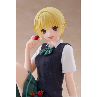 STRAWBERRY 100% - Tsukasa Nishino (School uniform Ver.) Desktop Cute Taito PVC Figure 13 cm
