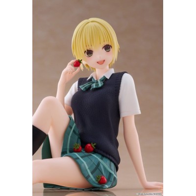 STRAWBERRY 100% - Tsukasa Nishino (School uniform Ver.) Desktop Cute Taito PVC Figure 13 cm