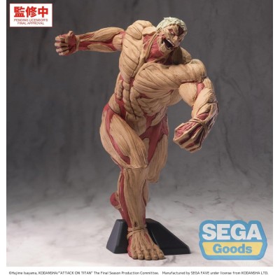 ATTACK ON TITAN - Reiner Braun Armored Titan Ver. GigantiX Sega PVC Figure 25 cm