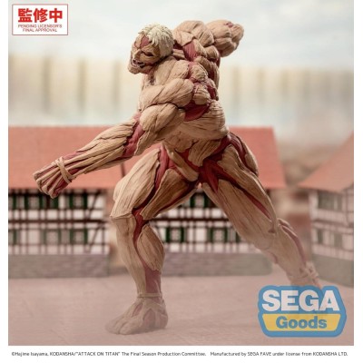ATTACK ON TITAN - Reiner Braun Armored Titan Ver. GigantiX Sega PVC Figure 25 cm