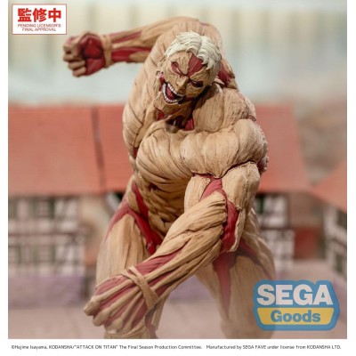 ATTACK ON TITAN - Reiner Braun Armored Titan Ver. GigantiX Sega PVC Figure 25 cm