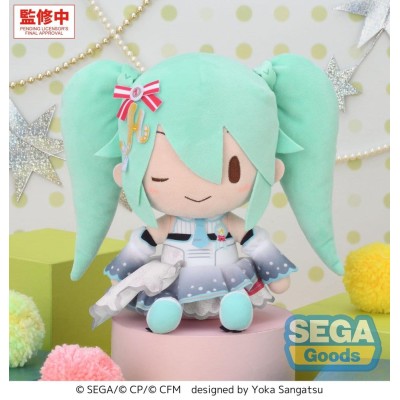 HATSUNE MIKU - Stage SEKAI Hatsune Miku Brand New World Fuwa Petit Sega Plush Figure 22 cm