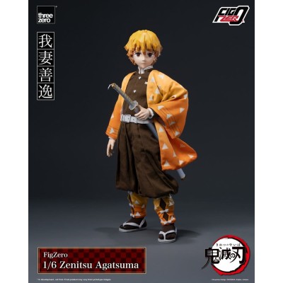 DEMON SLAYER - Zenitsu Agatsuma FigZero ThreeZero Action Figure 28 cm