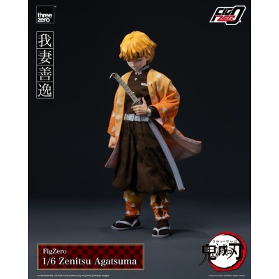 DEMON SLAYER - Zenitsu Agatsuma FigZero ThreeZero Action Figure 28 cm