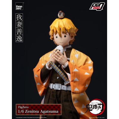 DEMON SLAYER - Zenitsu Agatsuma FigZero ThreeZero Action Figure 28 cm