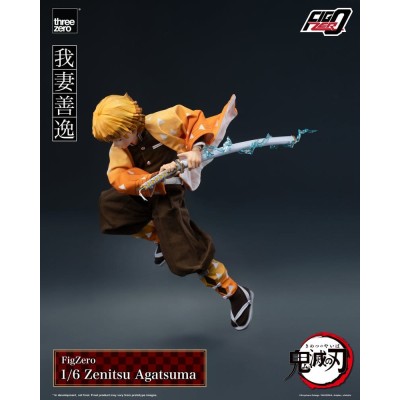 DEMON SLAYER - Zenitsu Agatsuma FigZero ThreeZero Action Figure 28 cm