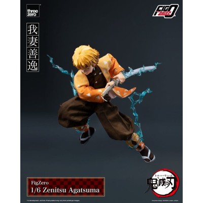 DEMON SLAYER - Zenitsu Agatsuma FigZero ThreeZero Action Figure 28 cm