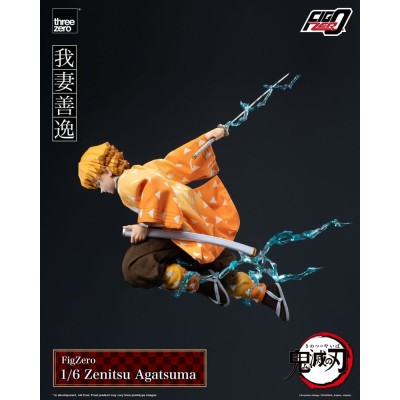 DEMON SLAYER - Zenitsu Agatsuma FigZero ThreeZero Action Figure 28 cm