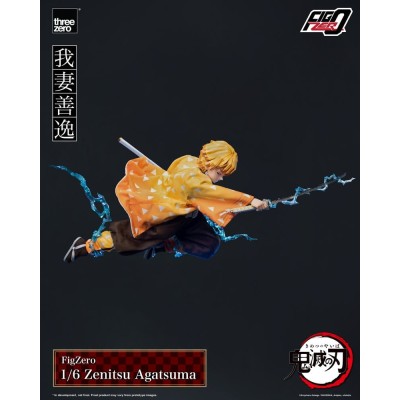 DEMON SLAYER - Zenitsu Agatsuma FigZero ThreeZero Action Figure 28 cm